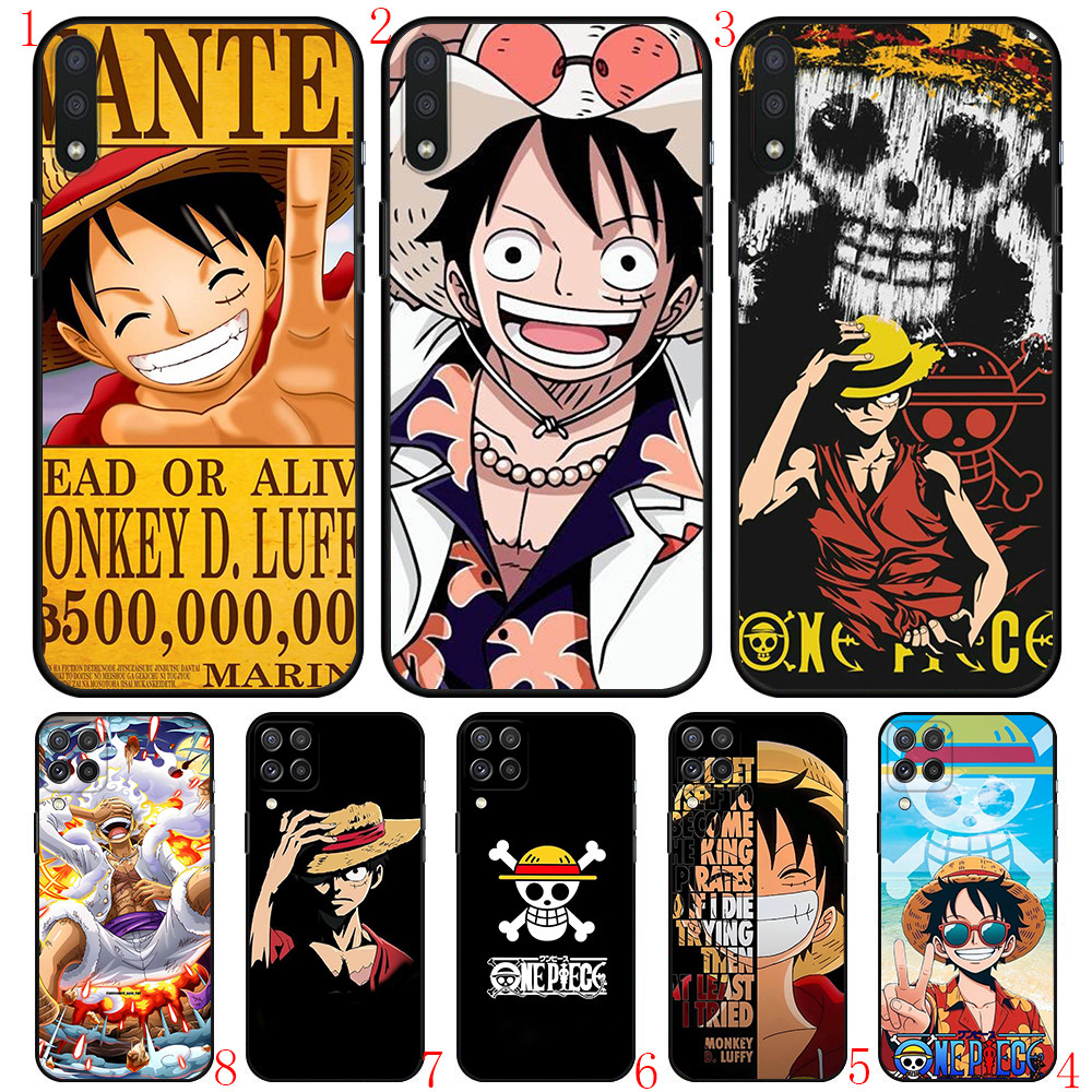 Realme 12 Lite 12X 13 Narzo 50i N55 C51S C61 C63 C65 C67 B11 luffy นุ่มสีดําเคสโทรศัพท์