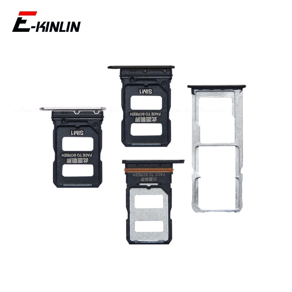 Sim Micro SD Card Socket Holder Slot ถาด Reader สําหรับ OPPO Realme 1 2 Pro 10 10s 5G อะแดปเตอร์คอนเ