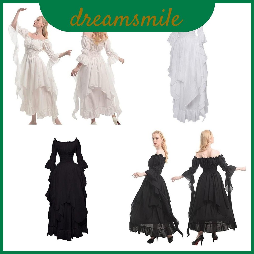 ชุดคอสเพลย์ยุคเรเนซองส์ สไตล์ศาลเตี้ย สำหรับเกมและแอนิเมะ RPG ไซส์ S-XXL