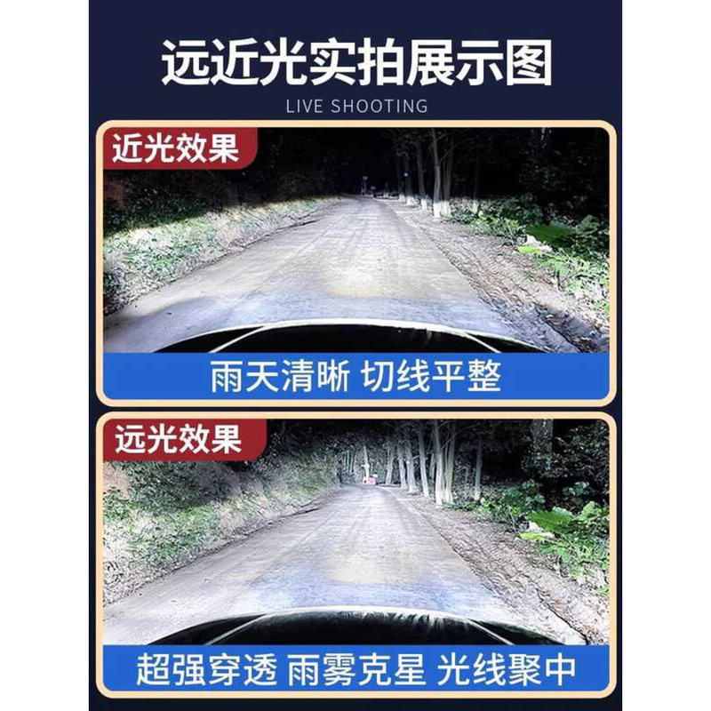 Buick GL8 Yinglangjun Vietnam Linyin Avenue Xenon Bulb Angkewei ดัดแปลงไฟหน้า Junwei