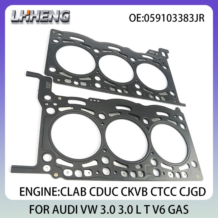 Engine Cylinder Head Gasket For AUDI A5 A6 A7 A8 Q5 Q7 VW TOUAREG 3.0L 3.0 L T V6 GAS 07-18 CLAB CD