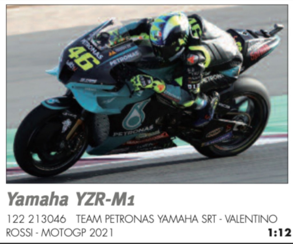 พร้อมส่ง Mini Cut 1/12 Rossi 2021 MOTOGP Racing Model122213046 โมเดลรถรุ่นลิมิเต็ด
