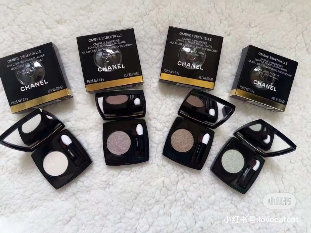 2025 แฟชั่น 45 มีมาตรฐานภาษาจีน✔Chanel Monochrome Eyeshadow 1.9g Color Number: 220 #, 222 #, 224 #, 