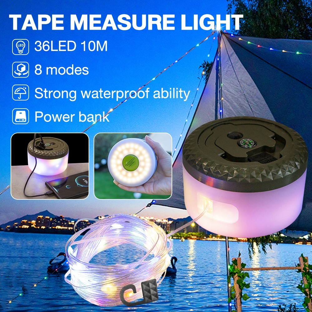 จัดส่งรวดเร็วLED Fairy Lights กันน้ํากลางแจ้ง 10 M USB/แบตเตอรี่สําหรับ Camping งานแต่งงานตกแต่งคริส