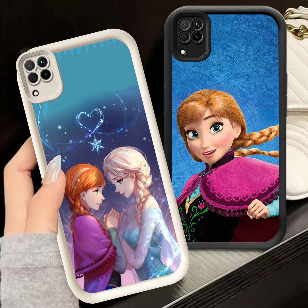 TS-18 Frozen Princess เคสกันกระแทกสําหรับ Samsung A12 A22 J2 J4 J7 Pro Plus Prime 5G