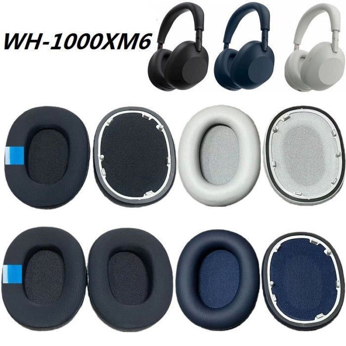 เหมาะสําหรับ Sony SONY เคสป้องกันหูฟังฝาครอบหูฟังเหมาะสําหรับ SONY/Sony WH-1000XM6 หูฟังเปลี่ยน Earmuffs