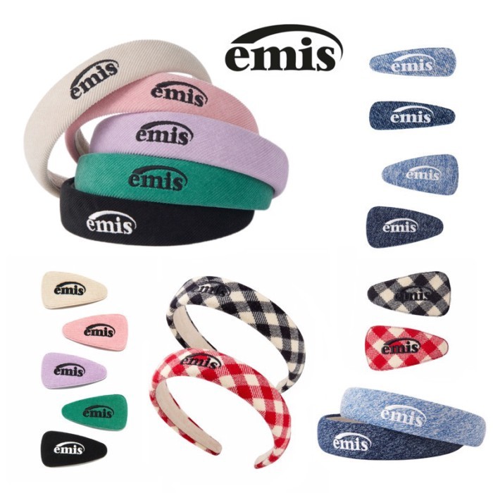 ,ของแท้/พร้อมส่ง emis hairband & hairpin ที่คาดผม&กิ๊บ