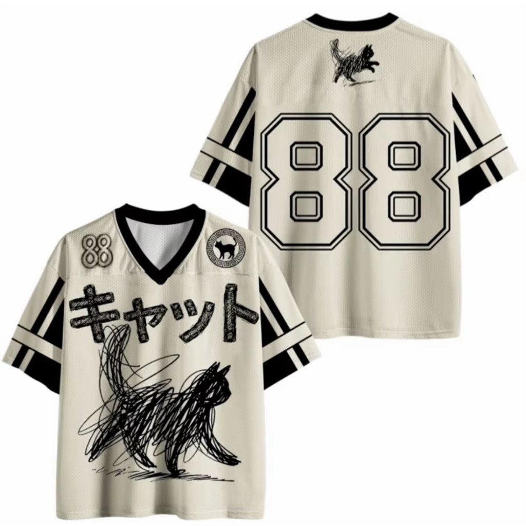 เสื้อยืดสไตล์ญี่ปุ่นฮาราจูกุ พิมพ์สามมิติ เสื้อถ้ำลำลองสำหรับผู้ใหญ่ สไตล์ Y2K ระบายอากาศได้ดี แห้งเร็ว เหมาะสำหรับทุกเพศ ขนาด (XXS ถึง 6XL)