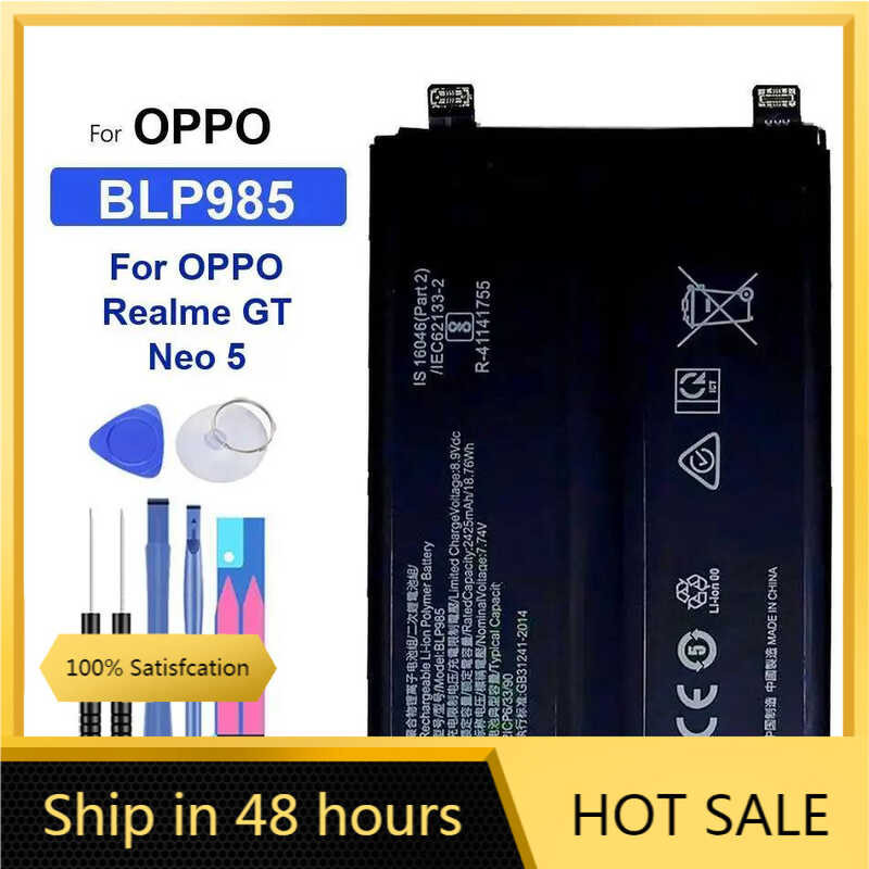 For OPPO Realme GT Neo 5 BLP985 แบตเตอรี่  Mobile phone แบตเตอรี่