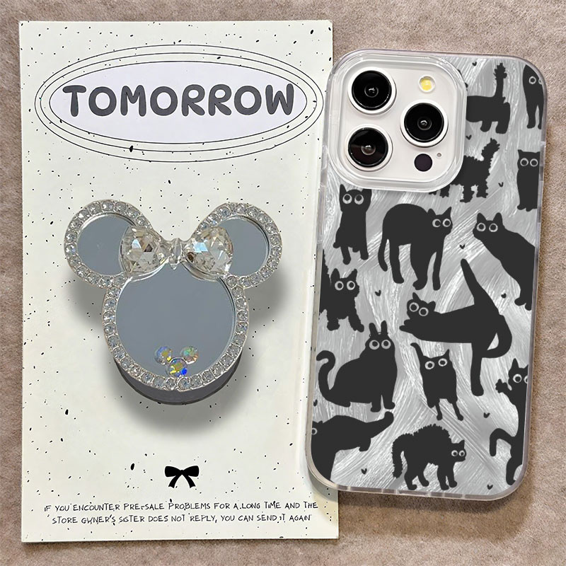 สําหรับ oppo CASE HP Premium Mirror น่ารัก Anti-scratch Softcase เคสกันกระแทก OPPOA15 A16 A17 A31202