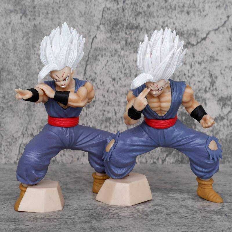 Dragon Ball Series Beast Son Gohan Squatting Posture Hair Pop Gohan Gathering Gohan Hand-Made อะนิเม