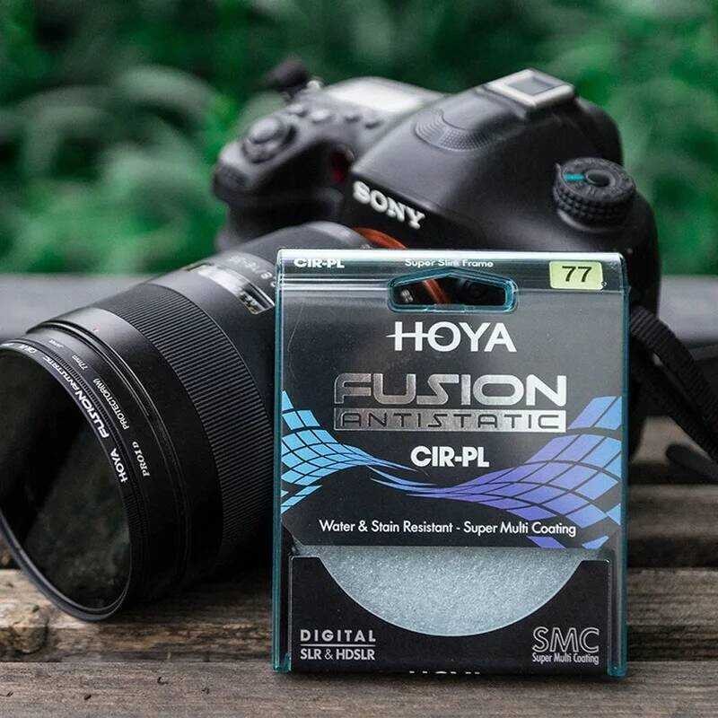 C Hoya FUSION ANTISTATIC CPL Slim Filter 82Mm 77Mm 72Mm 67Mm 62Mm 58Mm 55M 52Mm 4Mm Polarizing / Po