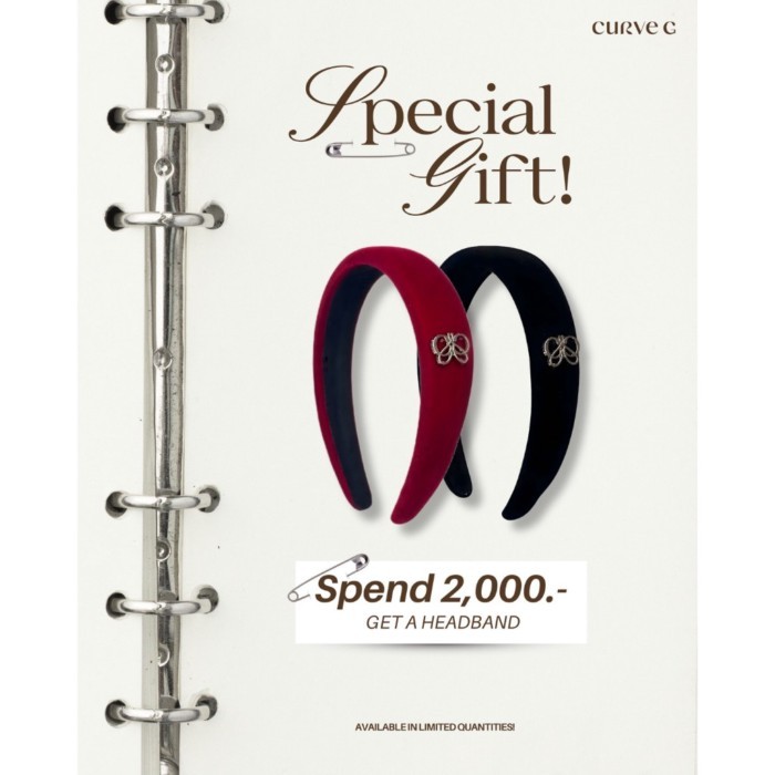 (Premium Gift) CurveG Headband ที่คาดผม