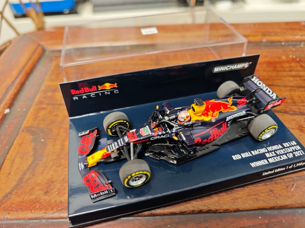 Mini Cut MINICHAMPS 1/43 2021 Mexican Red Bull RB16 B 33 #Vstapan