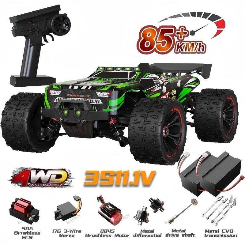 SCY9522PRO 85 กม./ชม.RC ความเร็วสูงBrushless 4WD Off-Road Drift รีโมทคอนโทรลรถ 1:16 Professional Rac