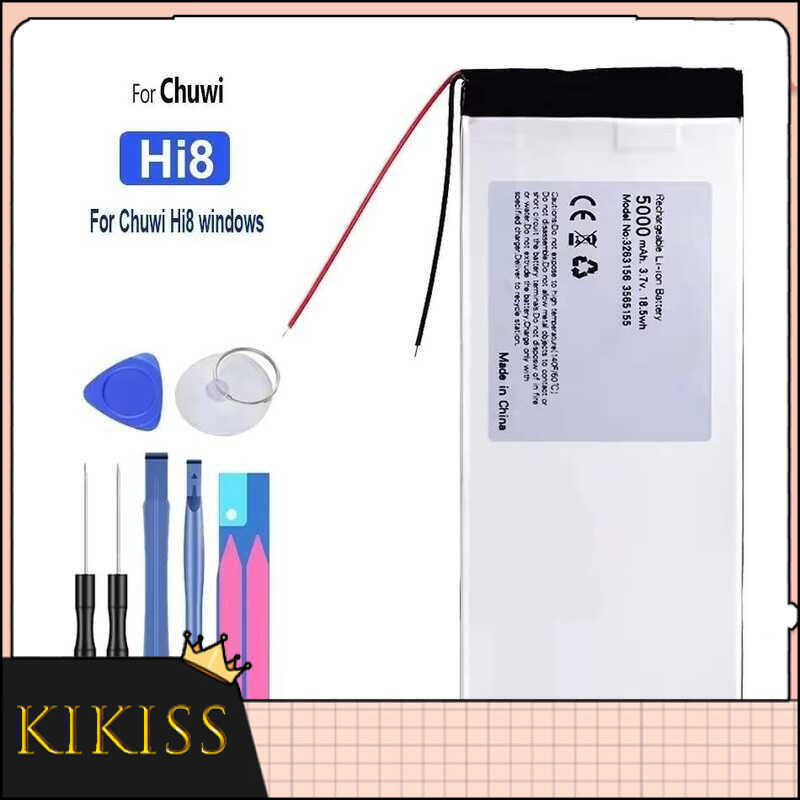 for 8" Chuwi Hi8 for Windows Tablet 3263156 3565158 Hi8(2 wires) แบตเตอรี่ 4800mAh
