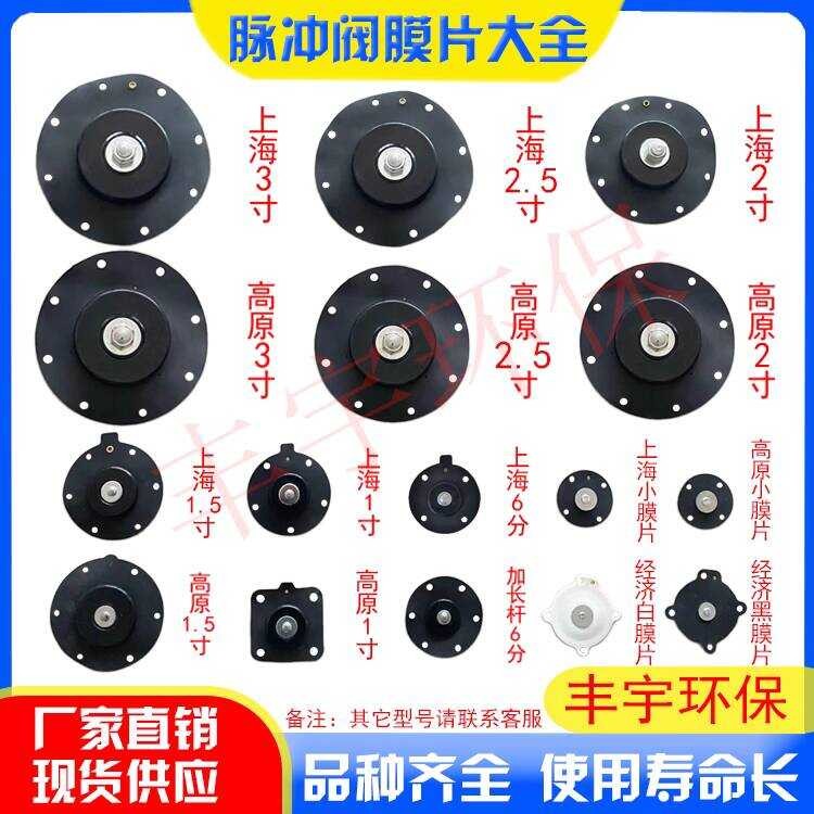 เซี่ยงไฮ้กระเป๋าการกําหนดค่าประเภทสูงหลักโซลินอยด์ชีพจรวาล์วไดอะแฟรมปะเก็น ดีเอ็มเอฟ-Z-25/40/50/62/7