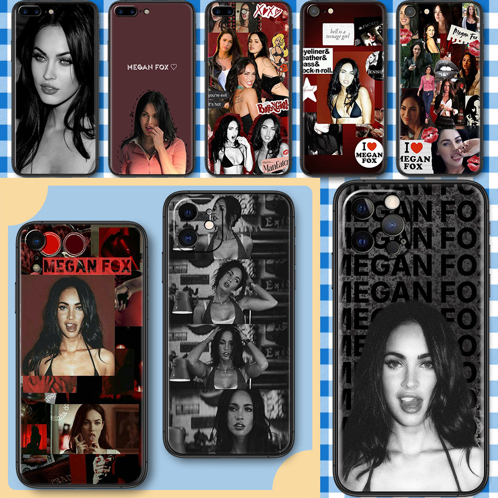 สําหรับ iPhone SE 12 13 Mini Pro Max Megan Denise Fox เคสโทรศัพท์ฝาครอบป้องกัน