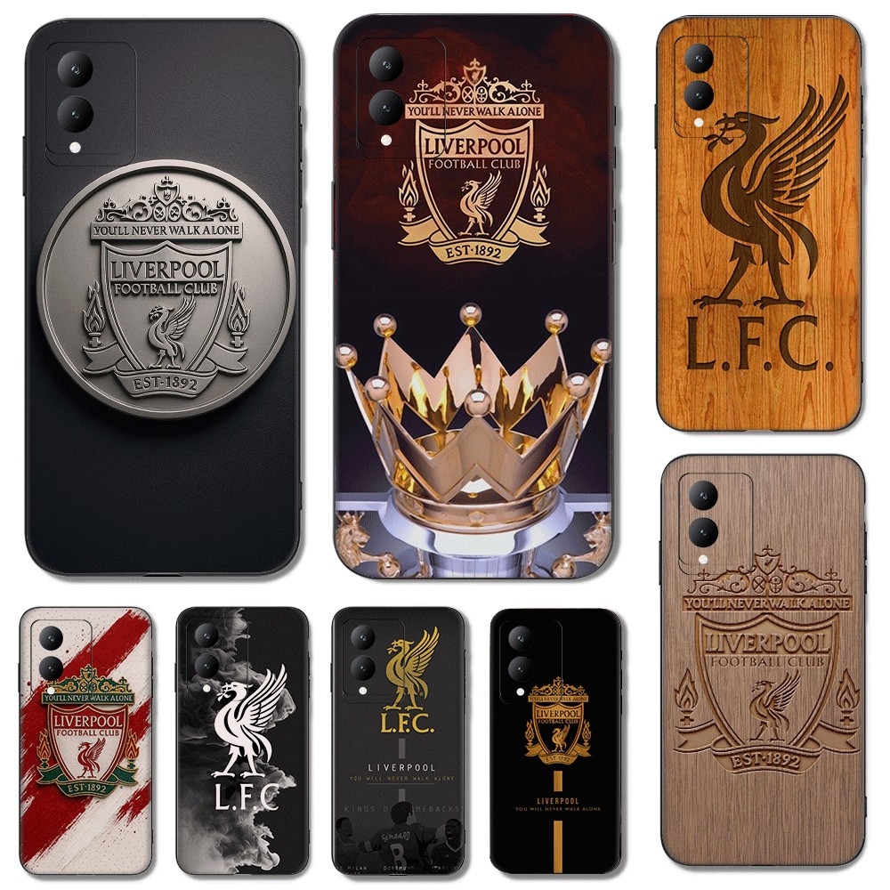 G1 Liverpool Football Club สําหรับ Vivo S17 V27 V29 Pro Y02T V27E ความเข้ากันได้ TPU เคสโทรศัพท์นุ่ม