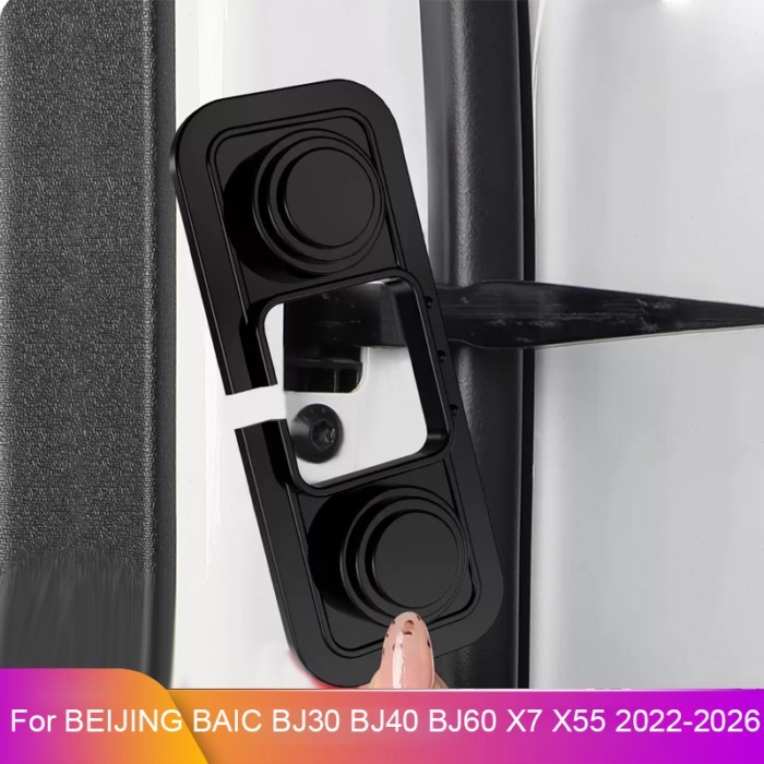 Car Door Limiter Pad For BEIJING BAIC BJ30 BJ40 BJ60 X55 X7 2022-2026 Auto Lock Shock Damper Door C