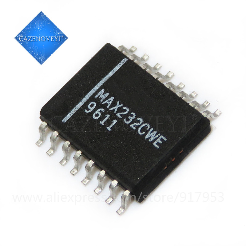 10 ชิ้น MAX232CWE MAX232EWE MAX232 SOP-16