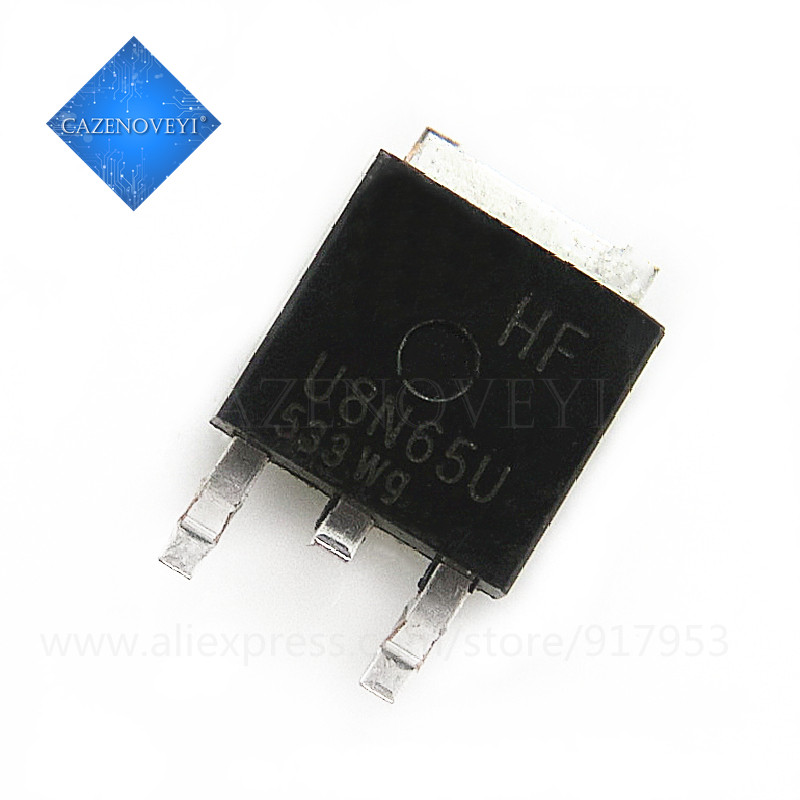 5 ชิ้น U8N65U U8N65 TO-252 IC