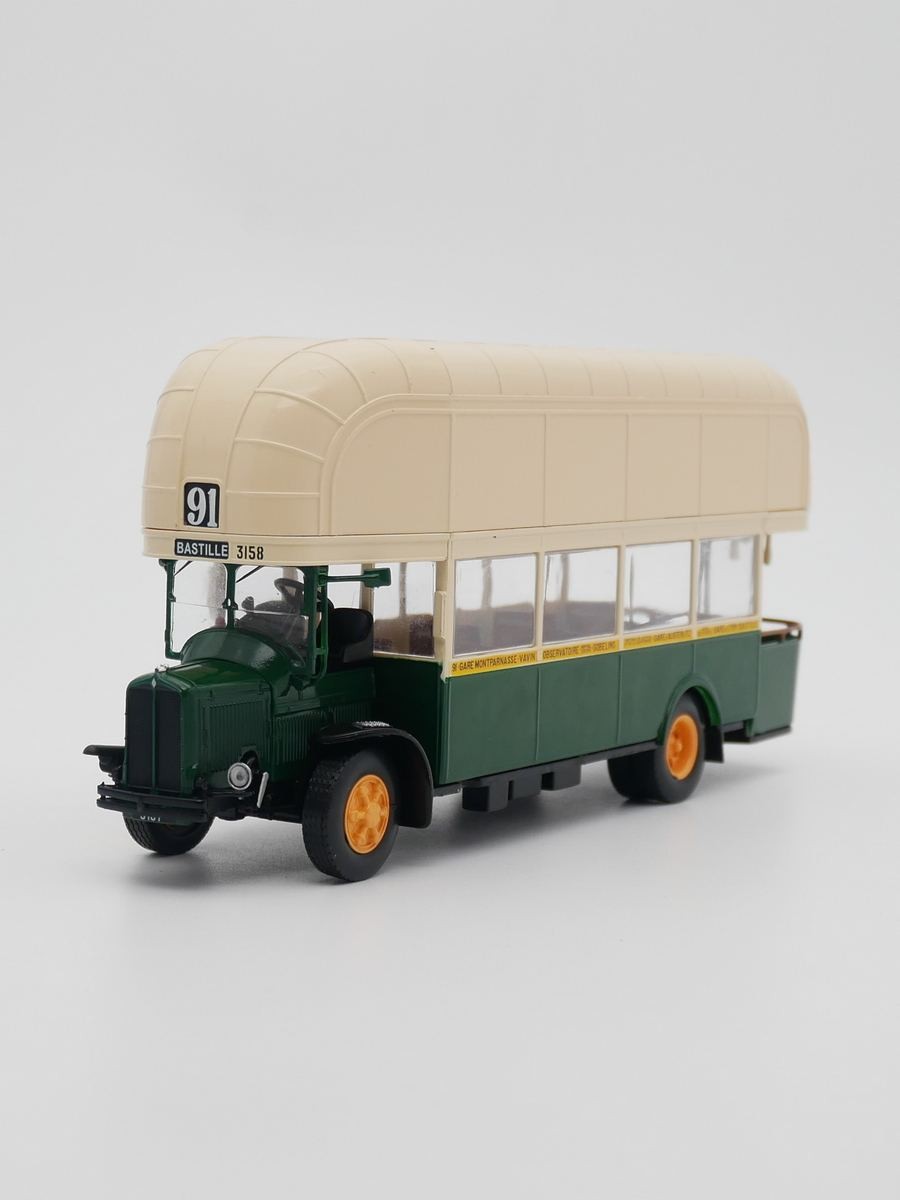 Ixo 1: 43 Renault TN4F Renault Gas Bus French Bus Nostalgic Retro Car Model