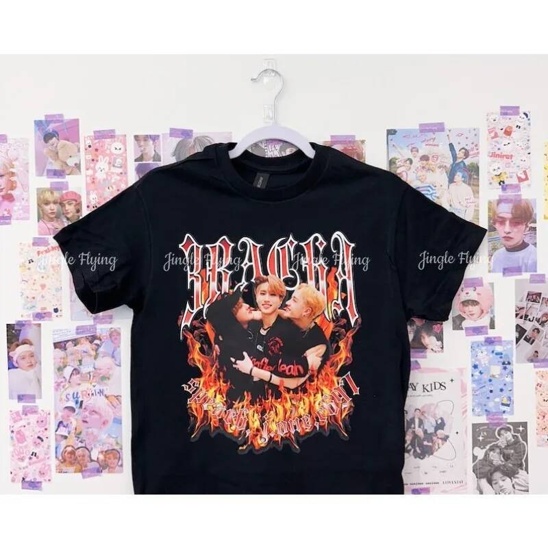 เสื้อยืดยี่ห้อ 3Racha แบบโอเวอร์ไซซ์ สวมใส่ได้ทั้งสองเพศ เนื้อผ้าแน่นอนละมุน