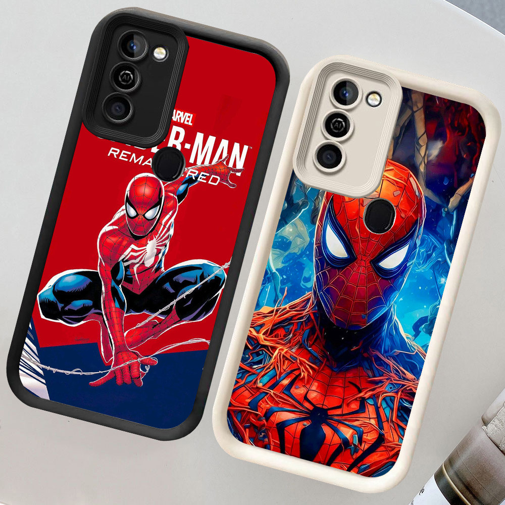 CH87 Spider Man Soft Casing สําหรับ Infinix Smart 10 6 Plus 5 Ram2 Ram3 เคสป้องกัน