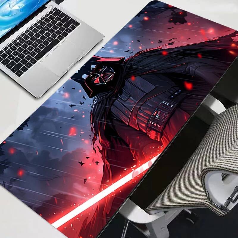 แผ่นรองเมาส์ โต๊ะยาง นักเล่นเกมขนาดใหญ่ xxl แผ่นรองโต๊ะ แป้นพิมพ์คอมพิวเตอร์ อุปกรณ์เสริมสําหรับเล่นเกม พรม แผ่นรองเมาส์ Star Wars