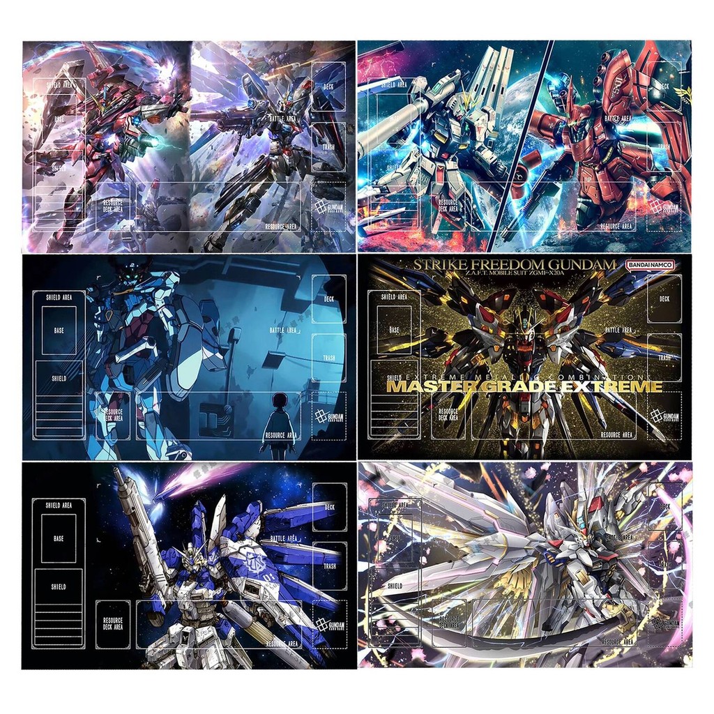 32 รุ่น 600X350X2Mm Diy Gundamed Gcg การ์ด Battle Mat Gcg ผู้เล่นเดี่ยวเกมกระดานการ์ด Battle Card Pa