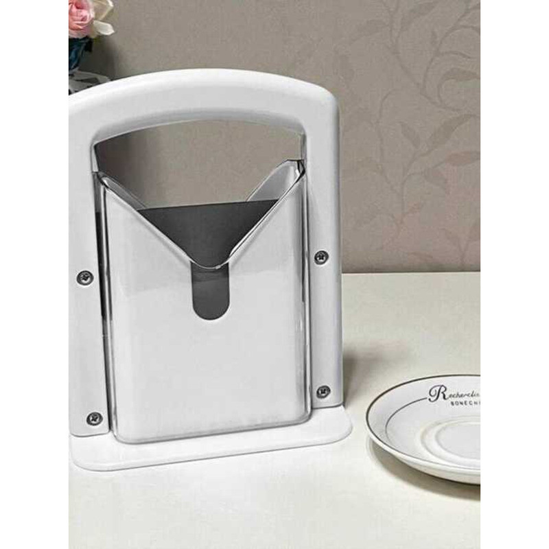 เครื่องตัด Bagel เครื่องตัดขนมปังตัดขนมปัง Oubao Donut Handy เครื่องมือครัว Bagel ตัด Rack