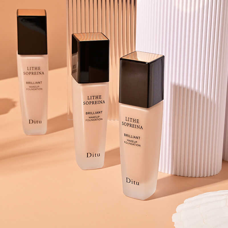 Ditu Light Moisturizing Makeup Liquid Foundation Light คอนซีลเลอร์ Liquid Foundation Repairing Nude 