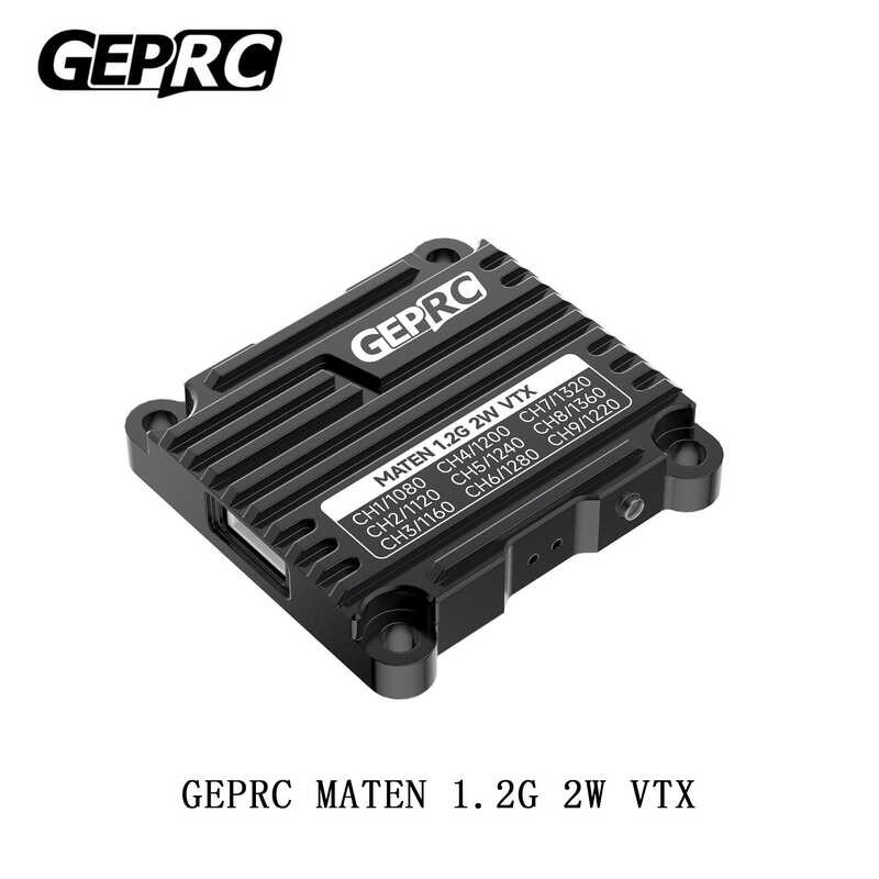 GEPRC Gepu MATEN 1.2G 2W VTX อุปกรณ์ FPV ผ่านเครื่องส่งภาพการกระจายความร้อนสัญญาณเสถียรภาพ