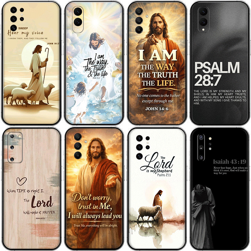พระเยซู Scripture Amen v.6 สําหรับ Vivo U3 Y19 S1 S16 Pro S17 T S19 PRO T3 Z9 V5 lite Y67 V5s Plus Y