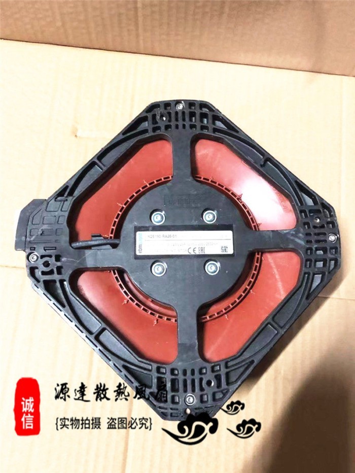 ของแท้เยอรมันนําเข้า ebmpapst K2E190-RA26-01 230V 0.23A พัดลมแรงเหวี่ยงเทอร์โบ