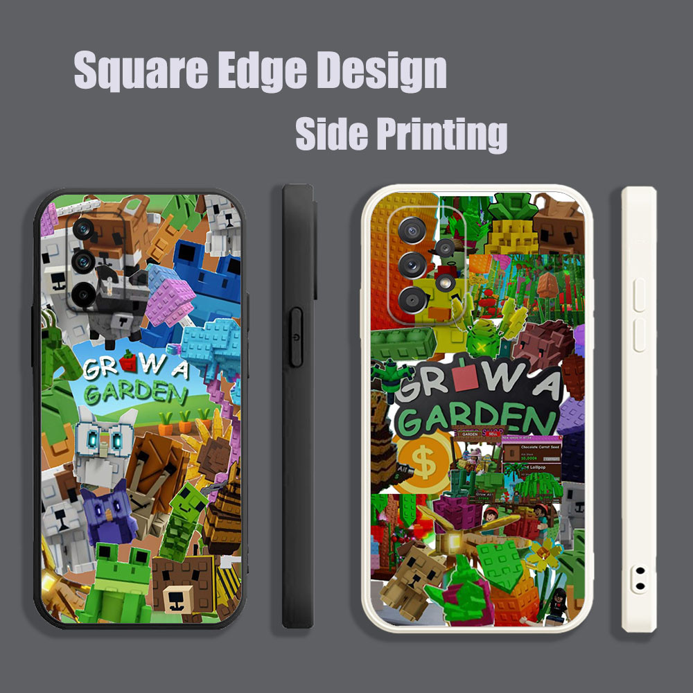 ปลอกสําหรับ infinix Smart 5 4 Hot 9 11 Play Note 12 G96 Pro Grow a Garden Video เกม FXZ05 เคสโทรศัพท