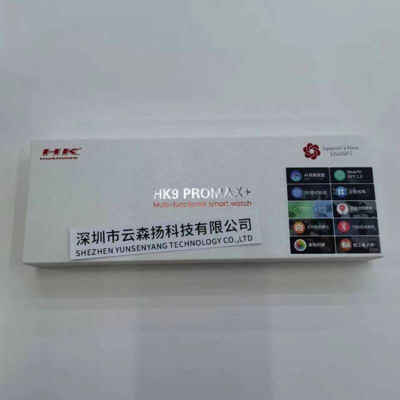 Huaqiangbei HK9promax+AMOLED หน้าจอ E-Book อัลบั้ม TWS ชุดหูฟังบลูทูธสมาร์ทวอท์ช