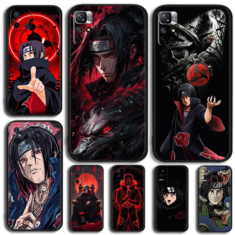 Uchiha Itachi Naruto อะนิเมะการ์ตูน [U10] สําหรับ Redmi Note 9S 9T 10 9 Pro Max TPU นุ่มสีดําป้องกัน