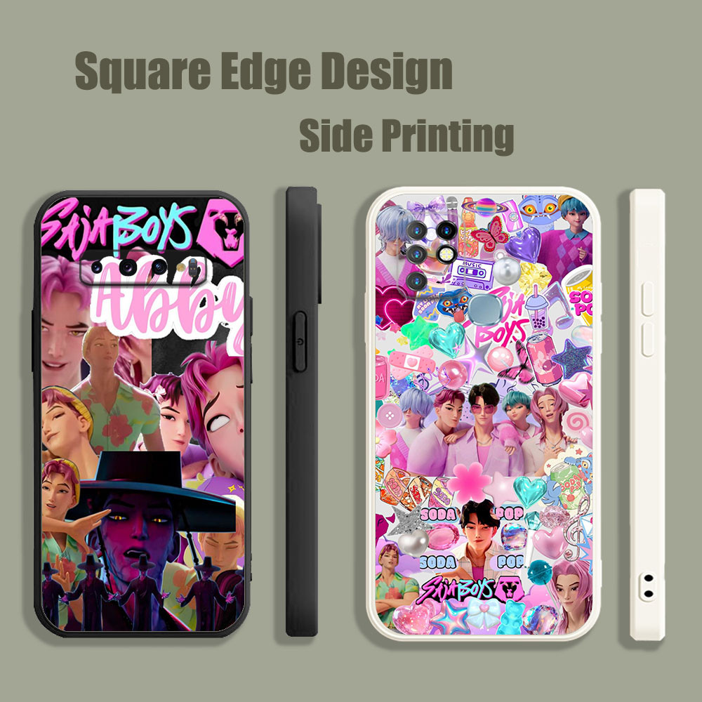 ปลอกสําหรับOPPO A5 A9 A53 A32 A7X Reno 6 5 Z 2020 5G jinu Sajaเด็กชายAbby Saja Kpop demon hunters BO