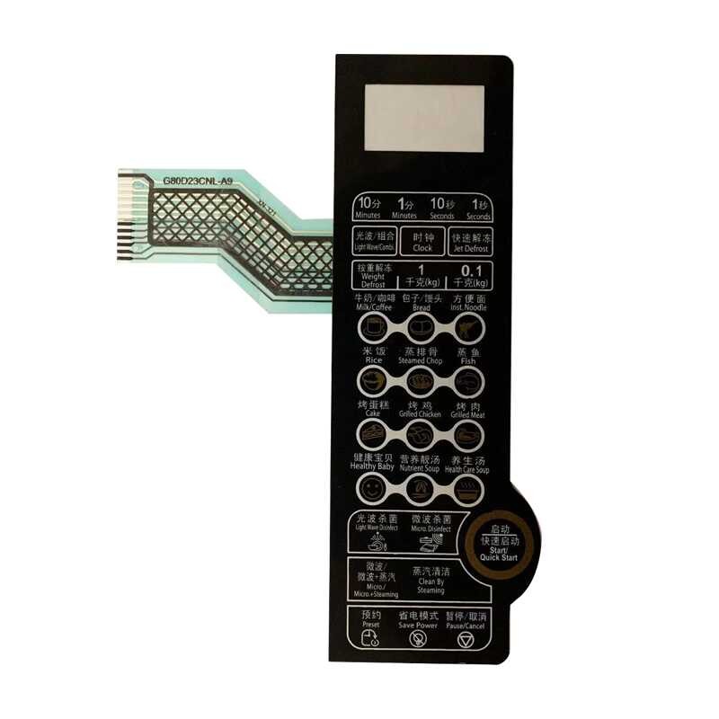 Grans แผงควบคุมเตาอบไมโครเวฟ G80F23CN2L-A9 (S0) G80F23CN1L-SD สวิตช์สัมผัส