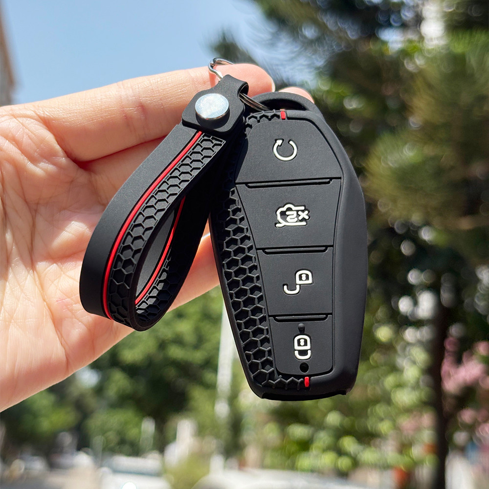 สําหรับ BYD กุญแจรถ Fob กรณีรีโมทพวงกุญแจป้องกันเต็มรูปแบบ Key Caps Organizer สําหรับ Seal 2025 E7 2025 Destroyer SEA LION 2025 Dolphin 2023 2024 Atto 3 2025