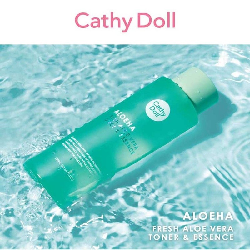 Karmart Fresh Aloe Vera Toner & Essence 300Ml โทนเนอร์