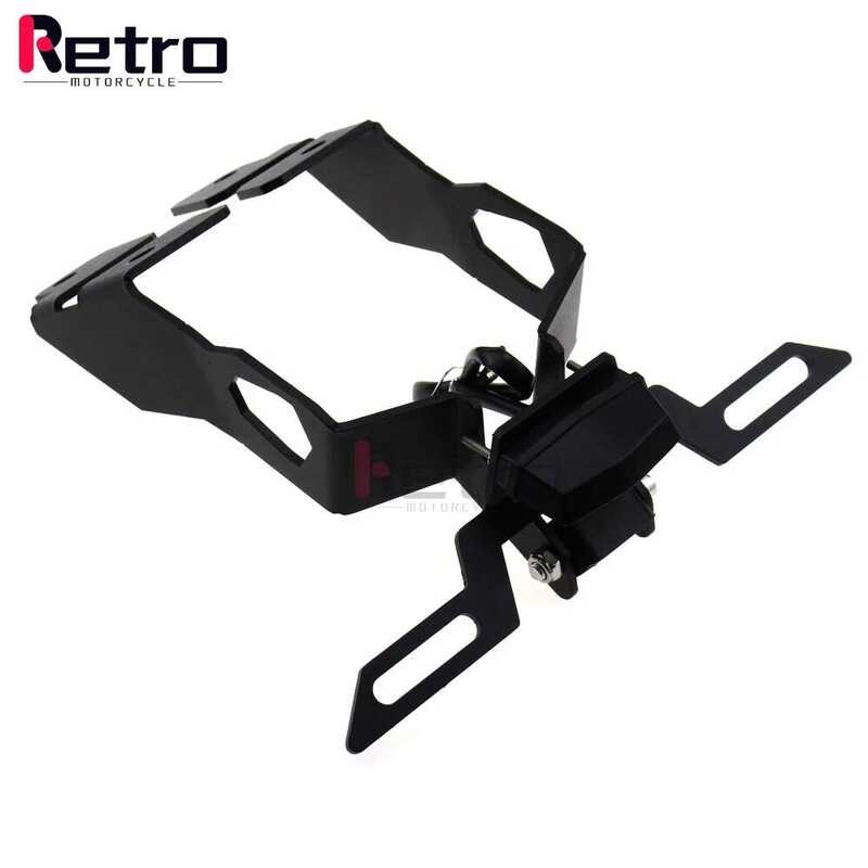 ▥ Dudukan Plat LED สำหรับ SUZUKI Gsx-R125 Gsx-R150 Gsx-S125 Gsx-S150 2017-2021รถจักรยานยนต์หาง