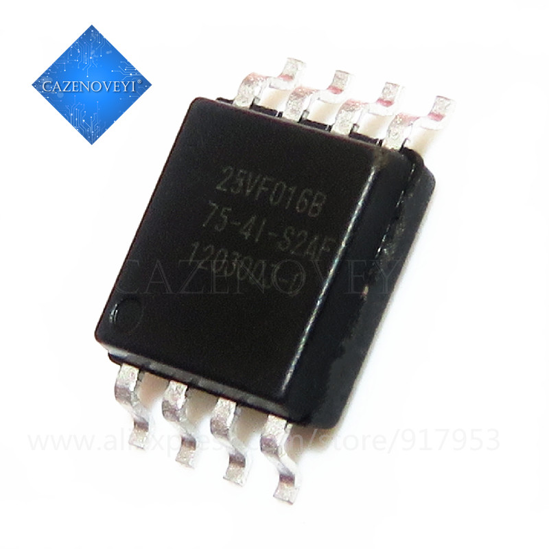 10 ชิ้น SST25VF016B-75-4I-S2AF SST25VF016B 16 Mbit SPI Serial Flash SOP-8 ในสต็อก