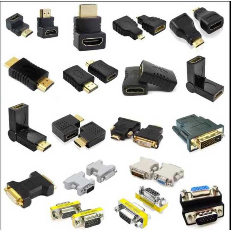 HDMI hdmi to dvi/DVI to HDMI/DVI to VGA Extension Head Mike HDMI Mini Adapter Extension wangb2