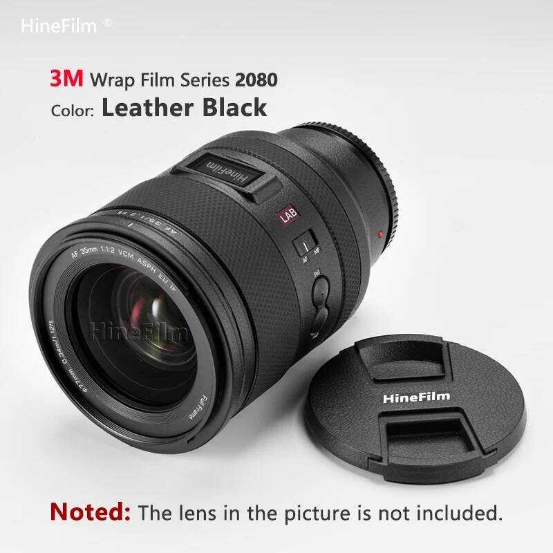 ▥ Hinefilm ผิวสําหรับ Af35 Lab FE Mount เลนส์รูปลอกผิวสําหรับ Viltrox AF มม.F1.2 LAB เลนส์ห่อ 3