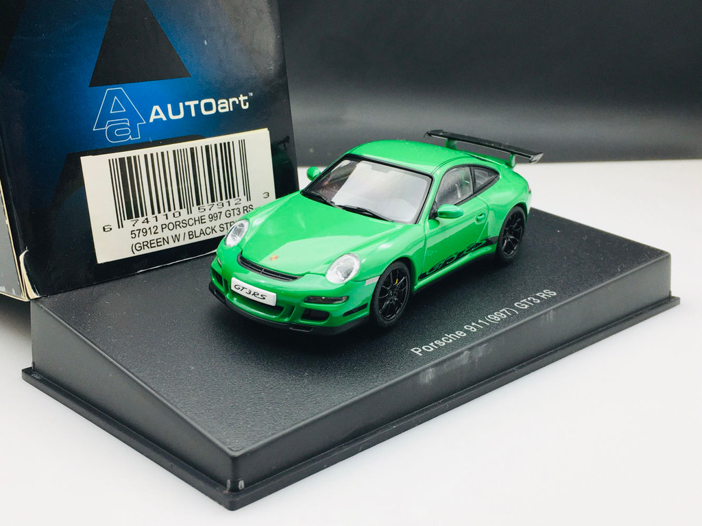 AUTOART 1/43 911 GT3RS 997.1 เหมาะสําหรับวัสดุโลหะผสม Porsche