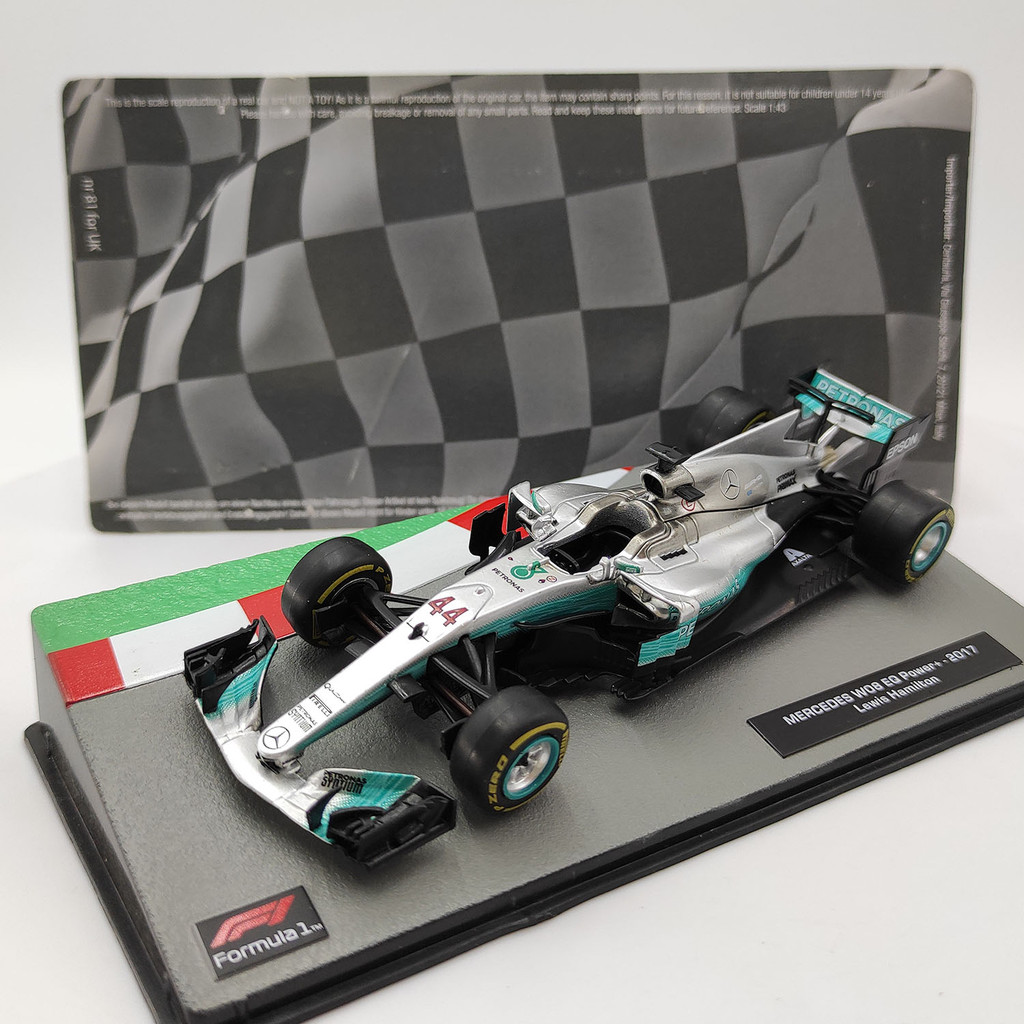 IXO 1/43 Mercedes Mercedes W08 2017#44 โมเดลรถอัลลอย