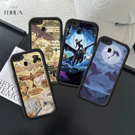 Toothless HpปลอกชุบใสสําหรับRealme Reno Narzo A15s A16E C20A F17 C15 4F C20 C21 2F C25S C11 A16K A93